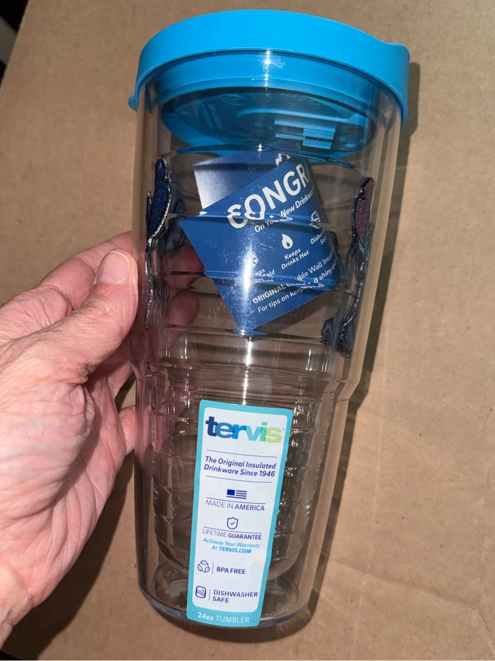 tervis stitch embroidered